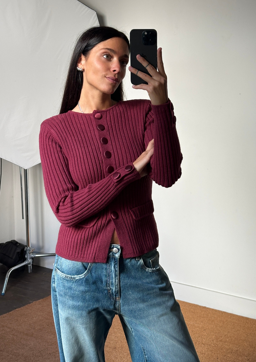 House of Sunny Classic Rib Scarf Knit