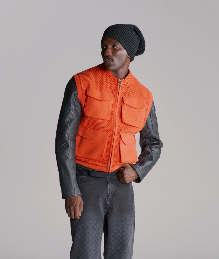 Daily Paper Crochet Vest