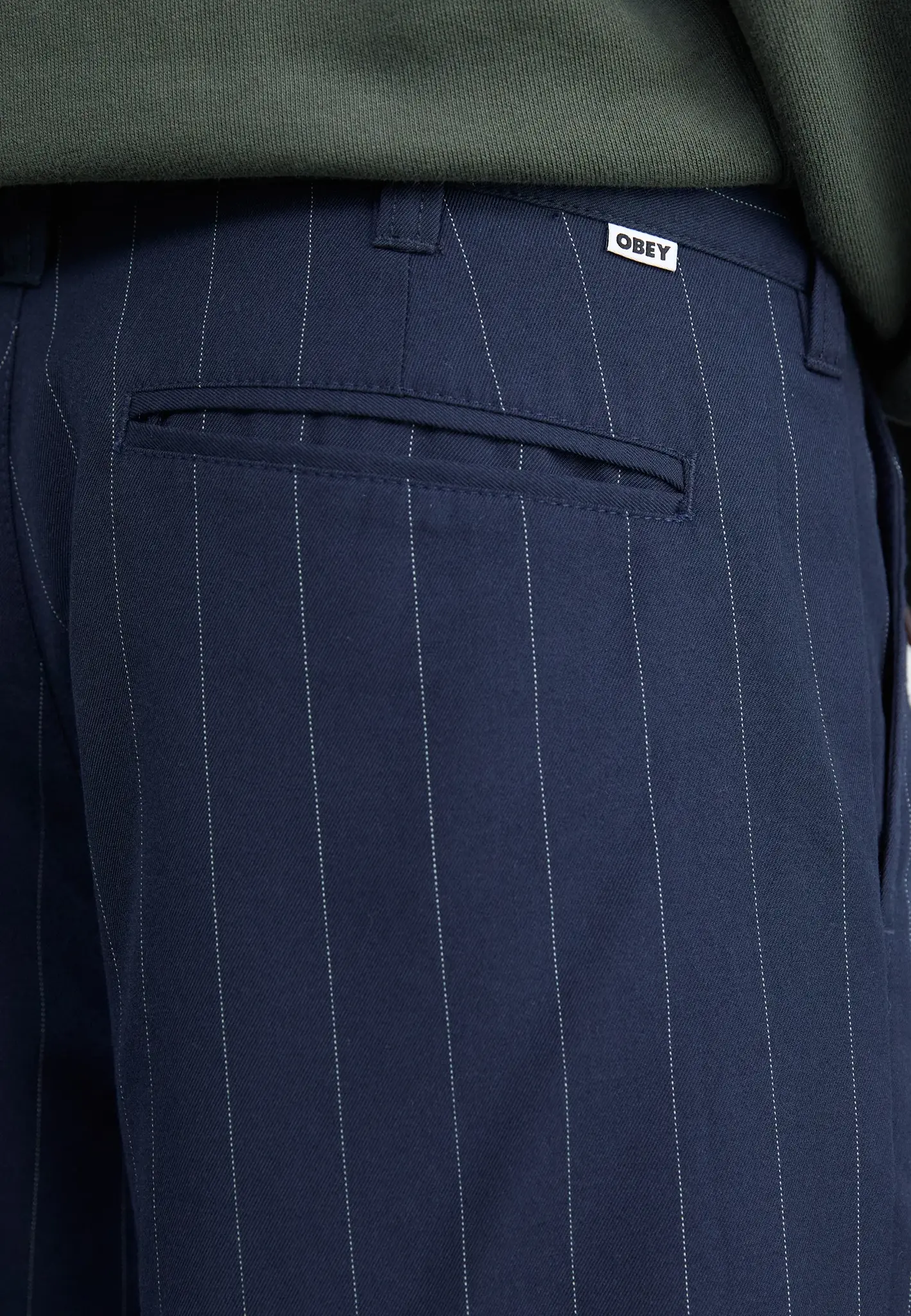 Obey Men Dean Pleated Trousers