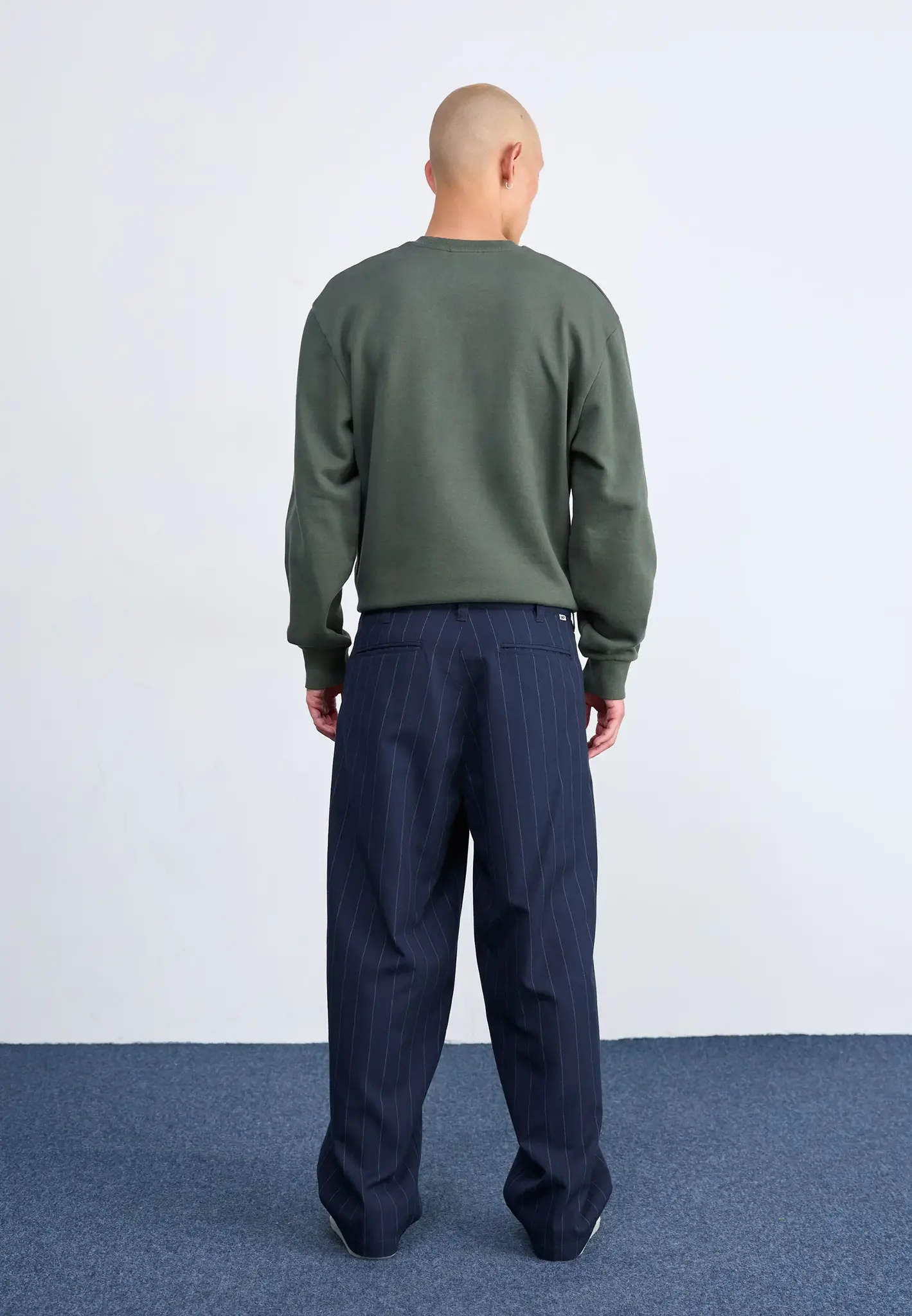 Obey Men Dean Pleated Trousers