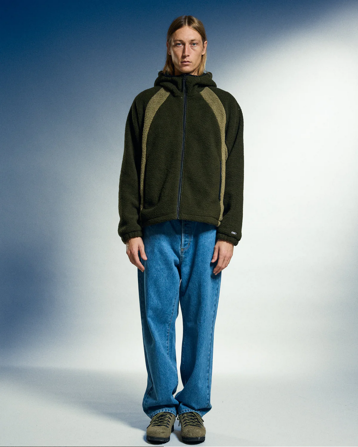 Obey Men Alta Fleece Jacket