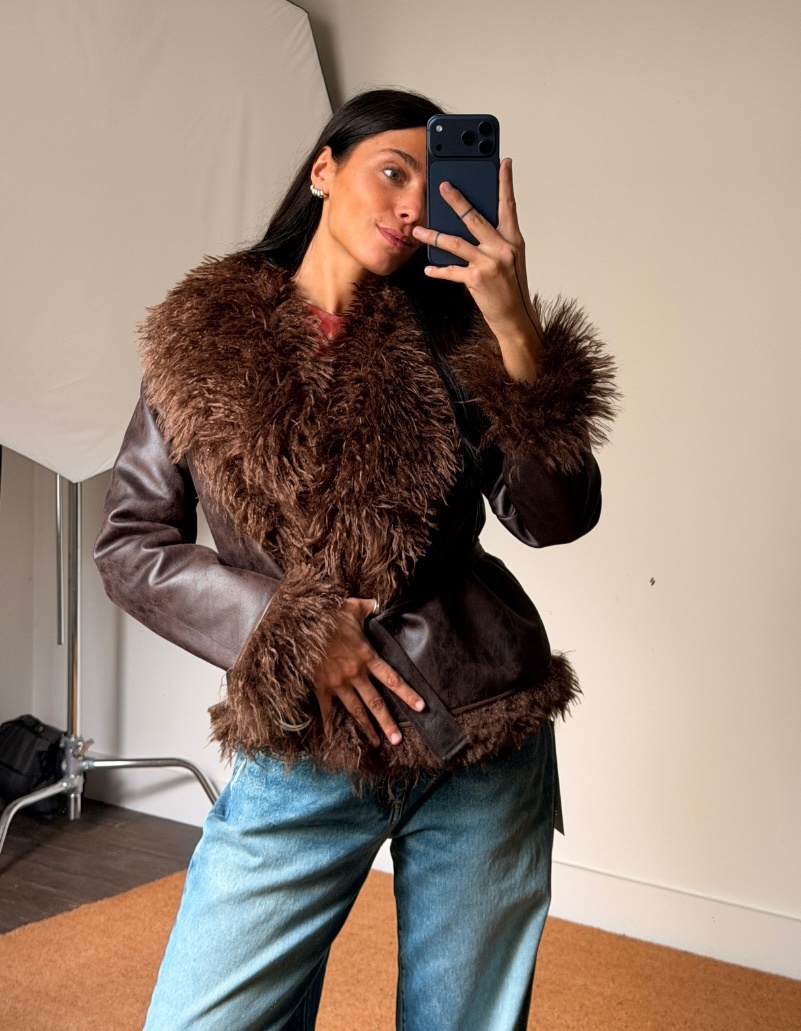 Laagam Zoya Shearling Coat