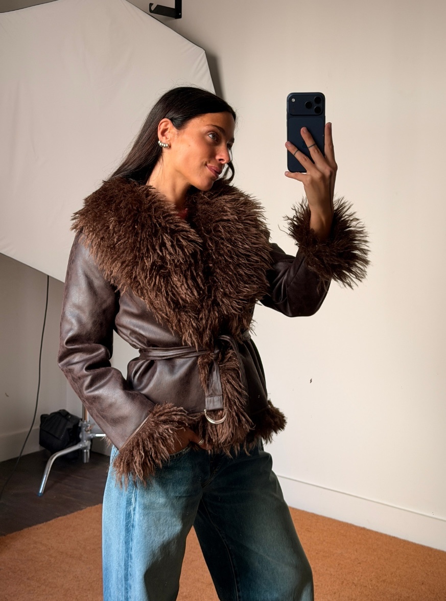 Laagam Zoya Shearling Coat