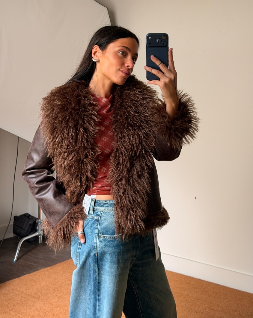 Laagam Zoya Shearling Coat