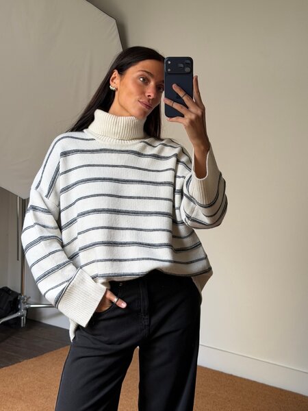 Samsoe Samsoe Women Sakeiku Stripe Knit