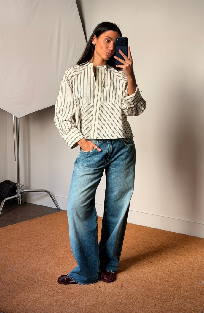 DAY Springer Striped Blouse