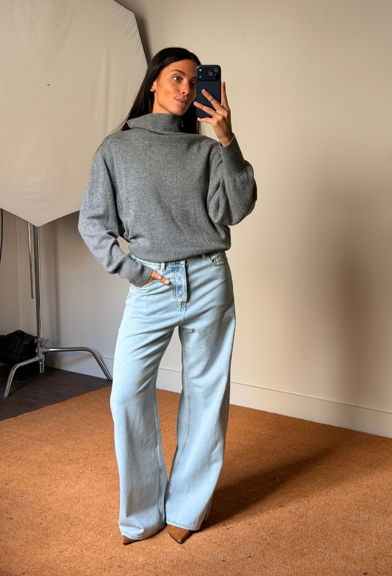 Remain High Neck Sweater