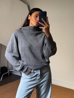 Remain High Neck Sweater