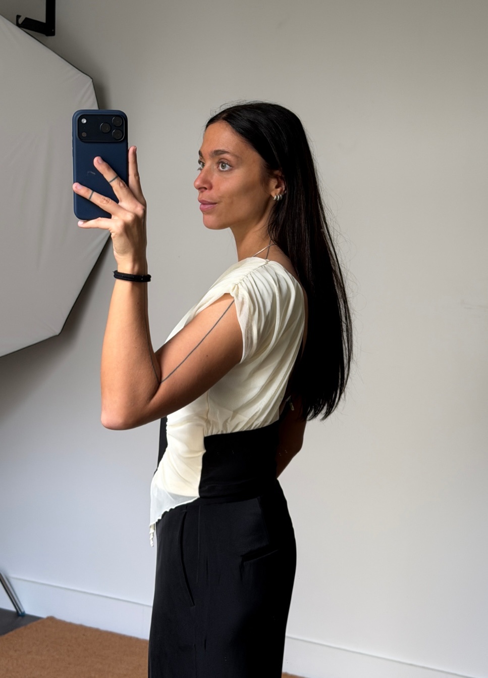 Laagam Gemini Draped Top