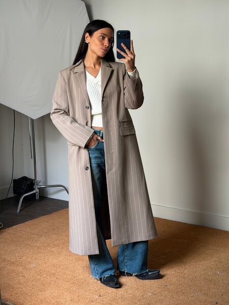 Samsoe Samsoe Women Safallon Long Blazer