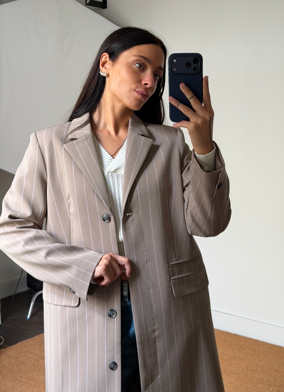 Samsoe Samsoe Women Safallon Long Blazer