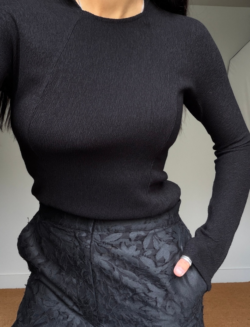 Remain Textured Longsleeve Top