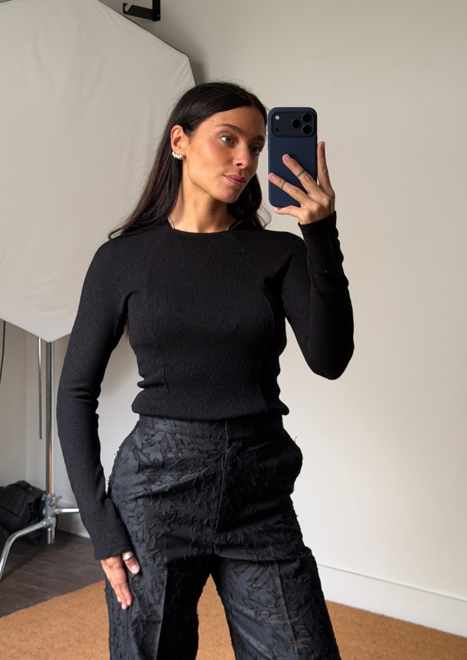 Remain Textured Longsleeve Top