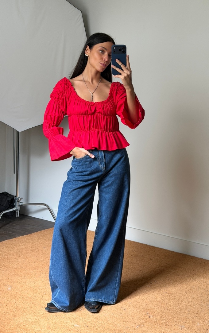 Laagam Sadie Linen Blouse