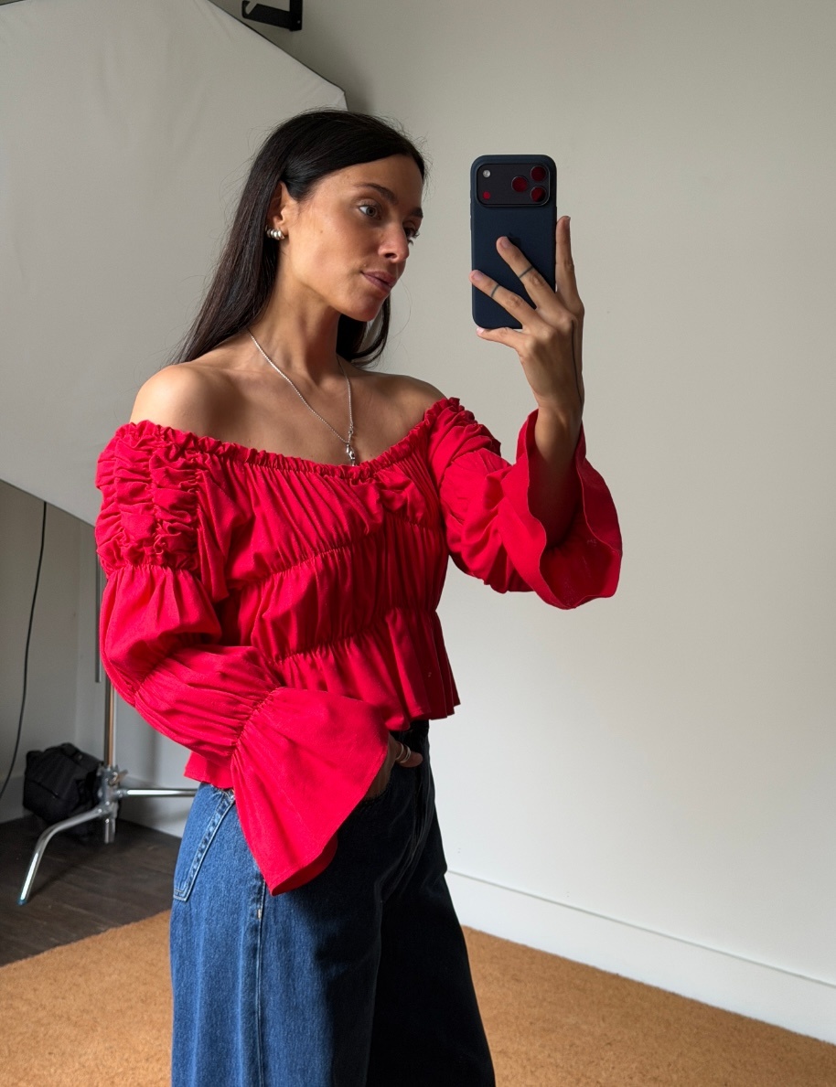 Laagam Sadie Linen Blouse