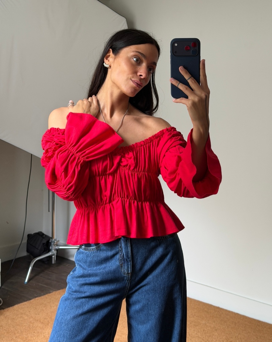 Laagam Sadie Linen Blouse