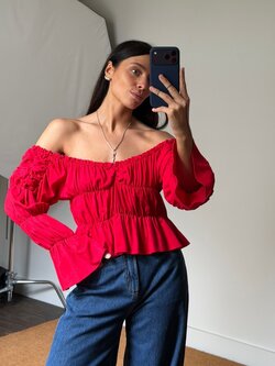 Laagam Sadie Linen Blouse