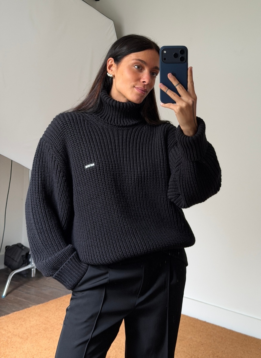 Rotate Knit Turtleneck Jumper