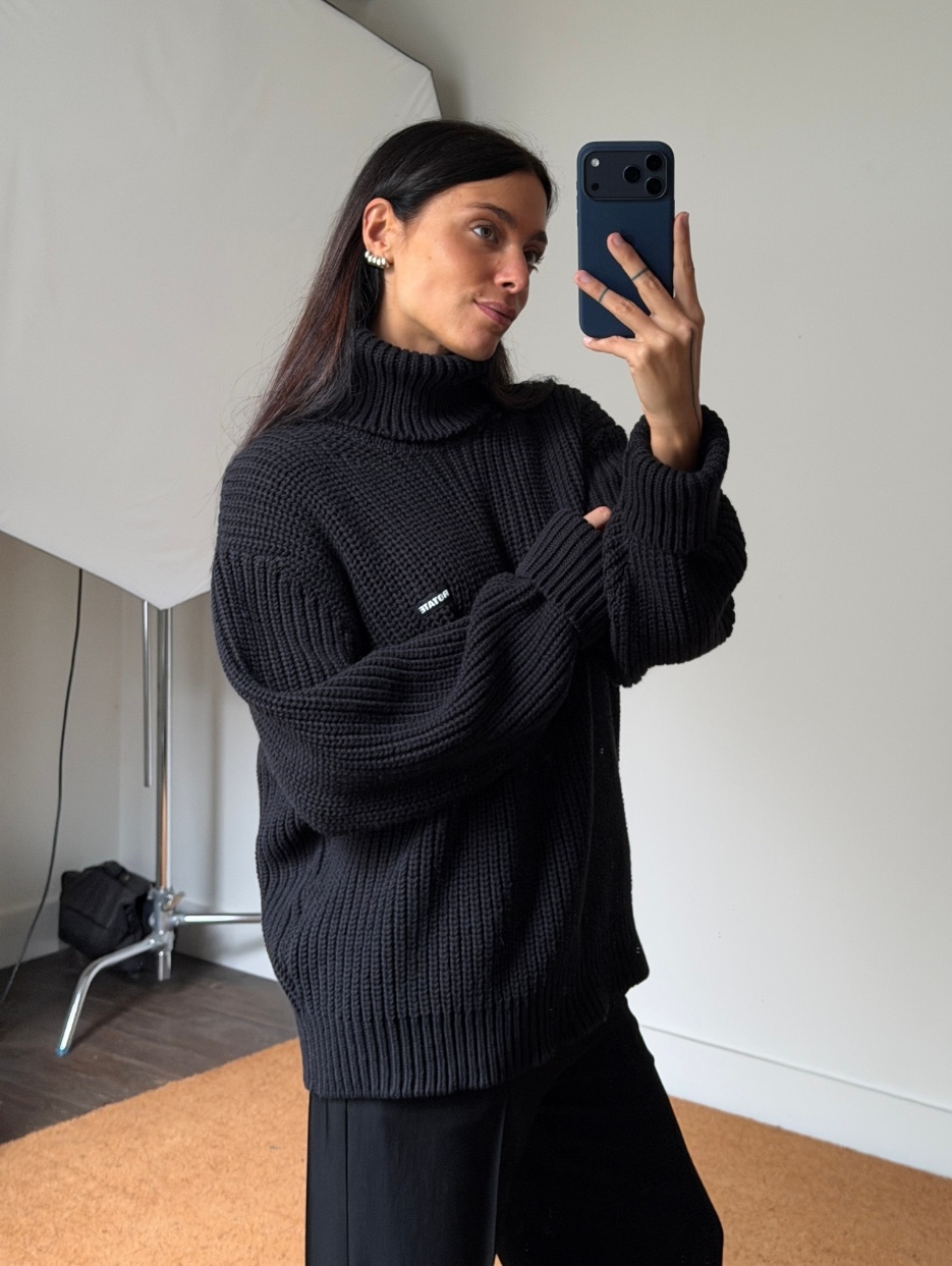 Rotate Knit Turtleneck Jumper