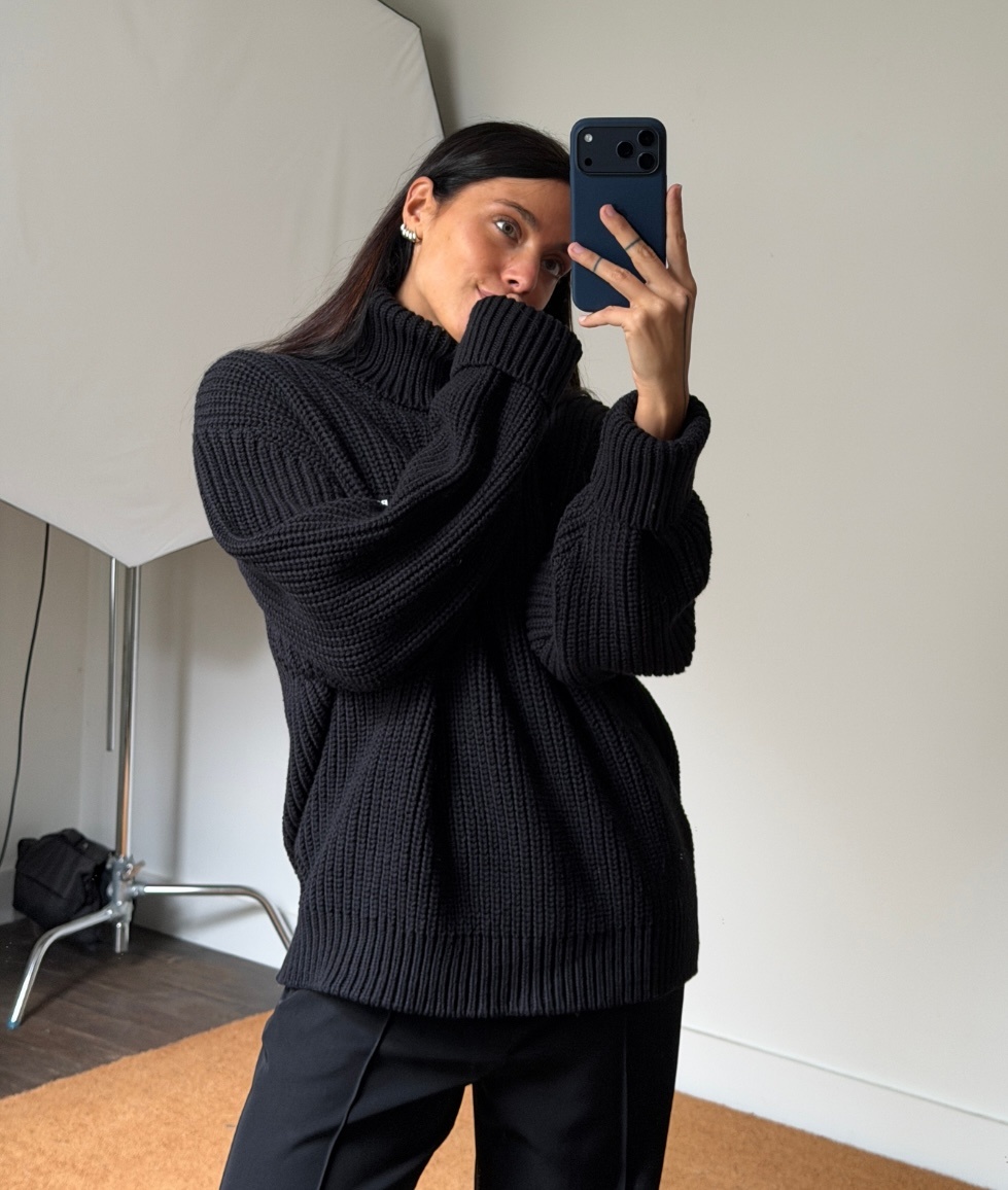 Rotate Knit Turtleneck Jumper