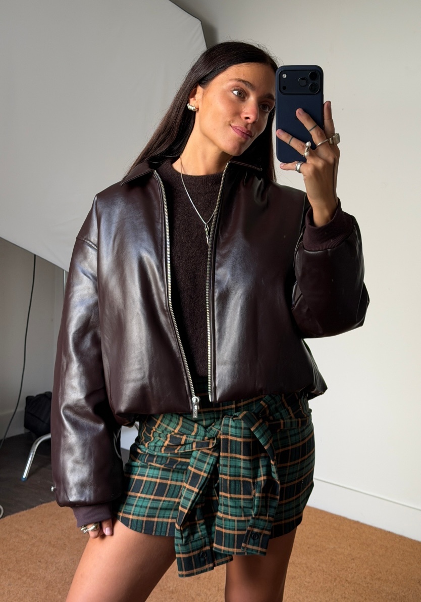 Résumé Hira Faux Leather Jacket