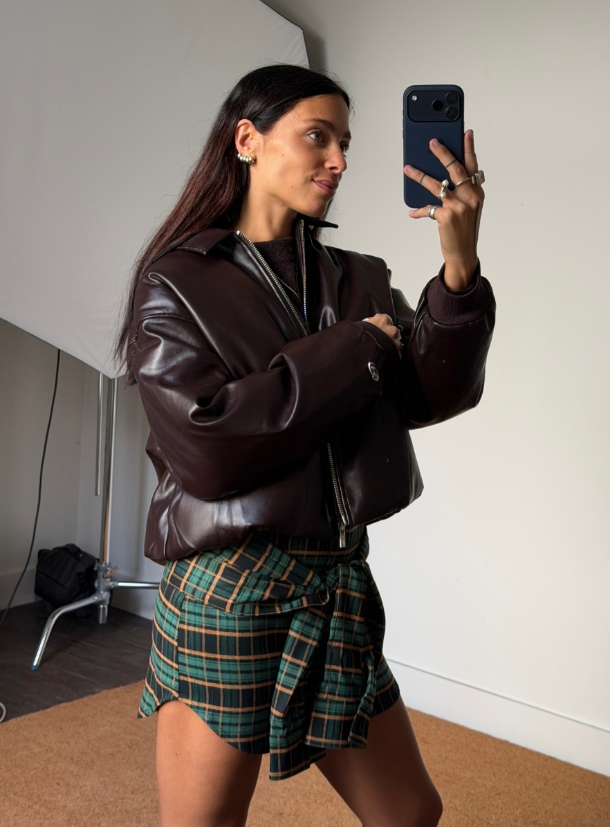 Résumé Hira Faux Leather Jacket