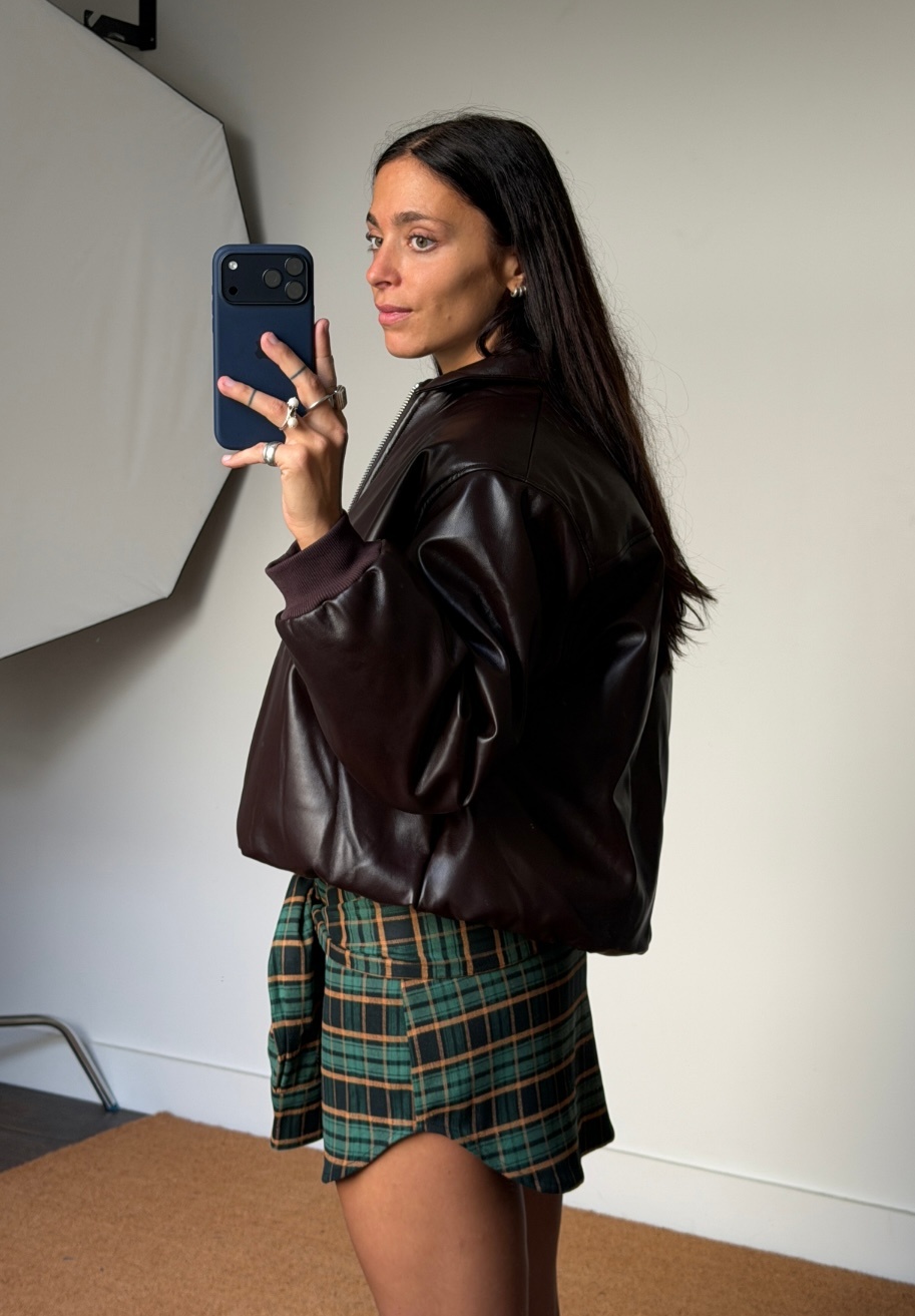 Résumé Hira Faux Leather Jacket