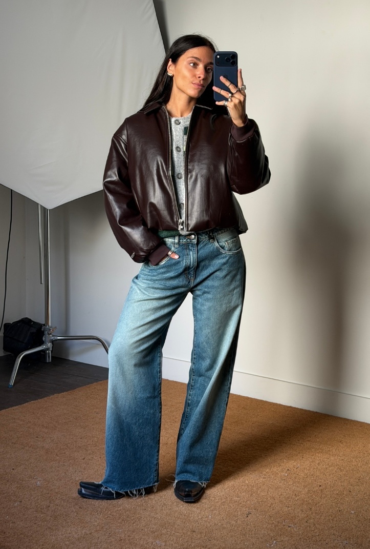 Résumé Hira Faux Leather Jacket