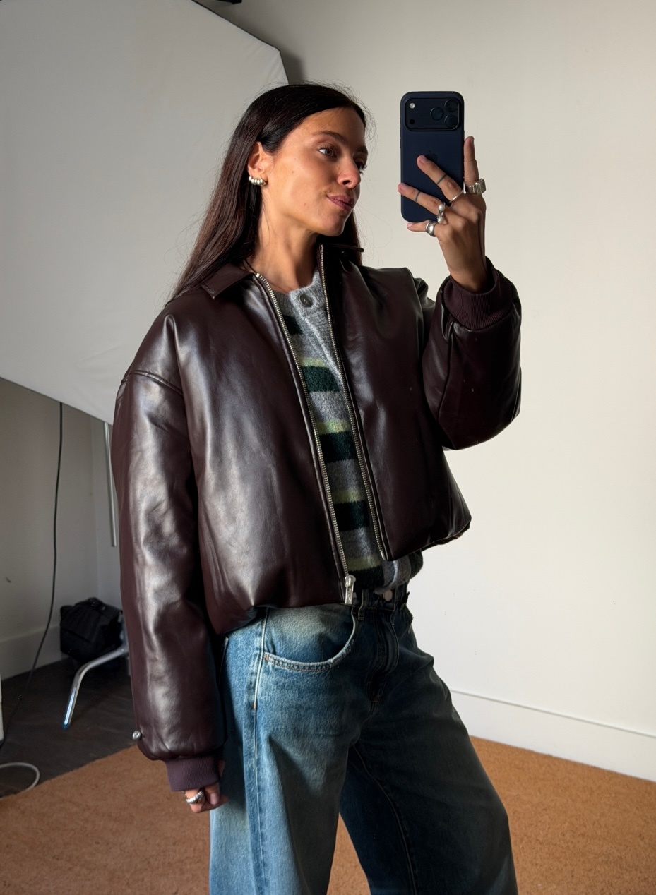 Résumé Hira Faux Leather Jacket
