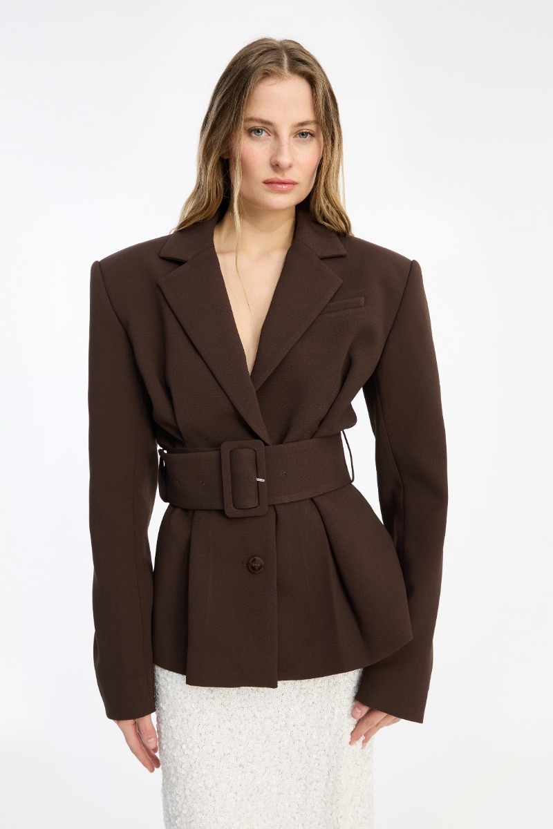 Rotate Suiting Belted Blazer