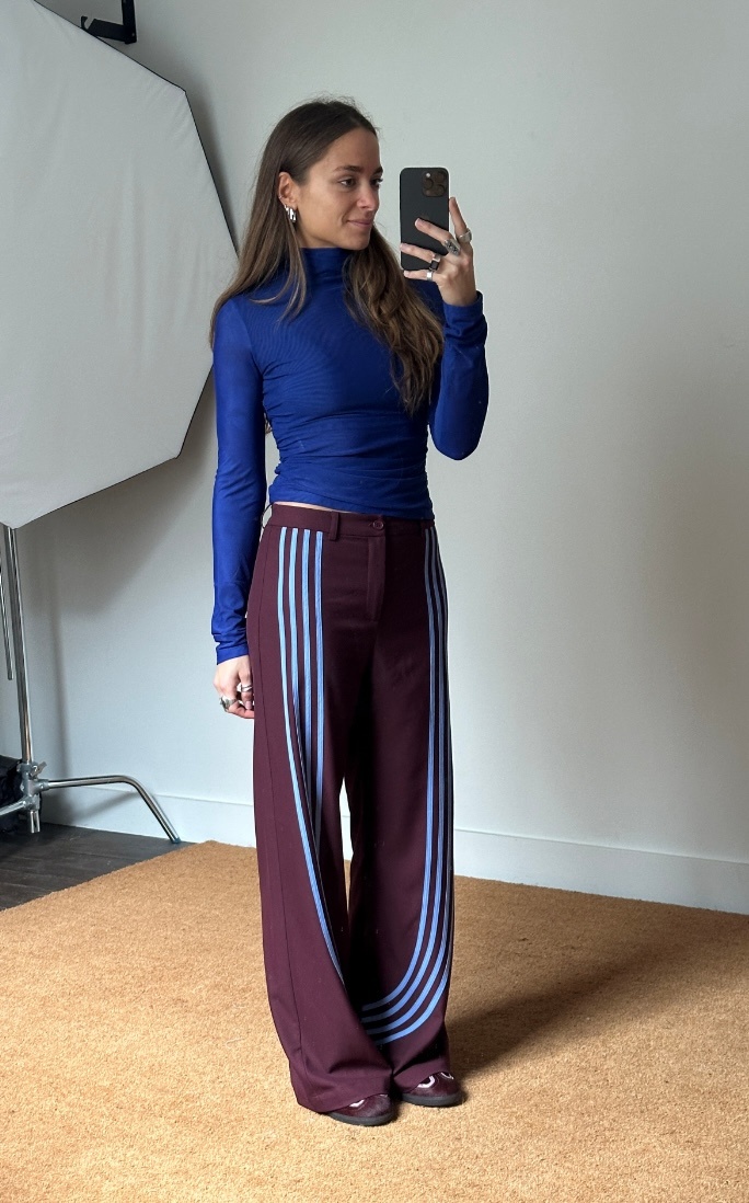 Rotate Mesh Ruched Top