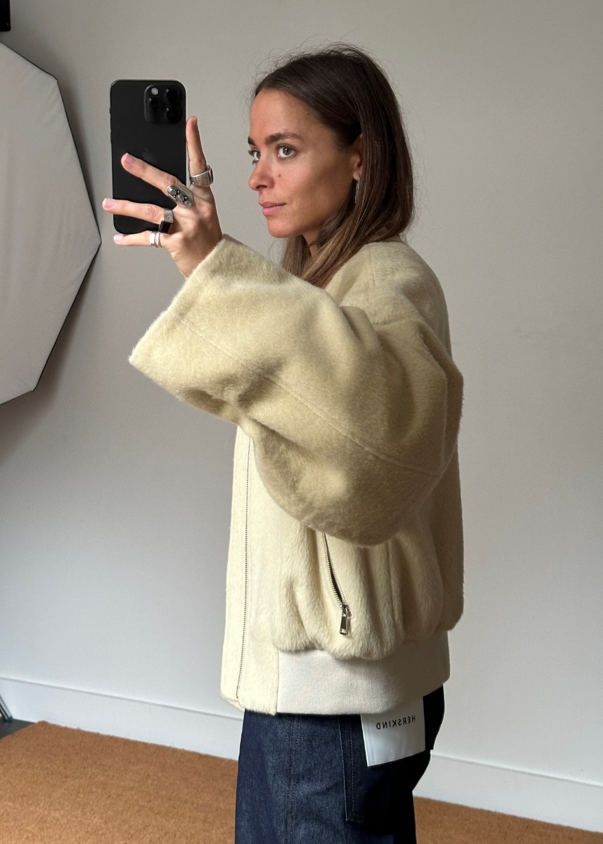 Herskind Monica Wool Bomber Jacket