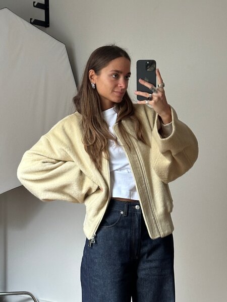 Herskind Monica Wool Bomber Jacket