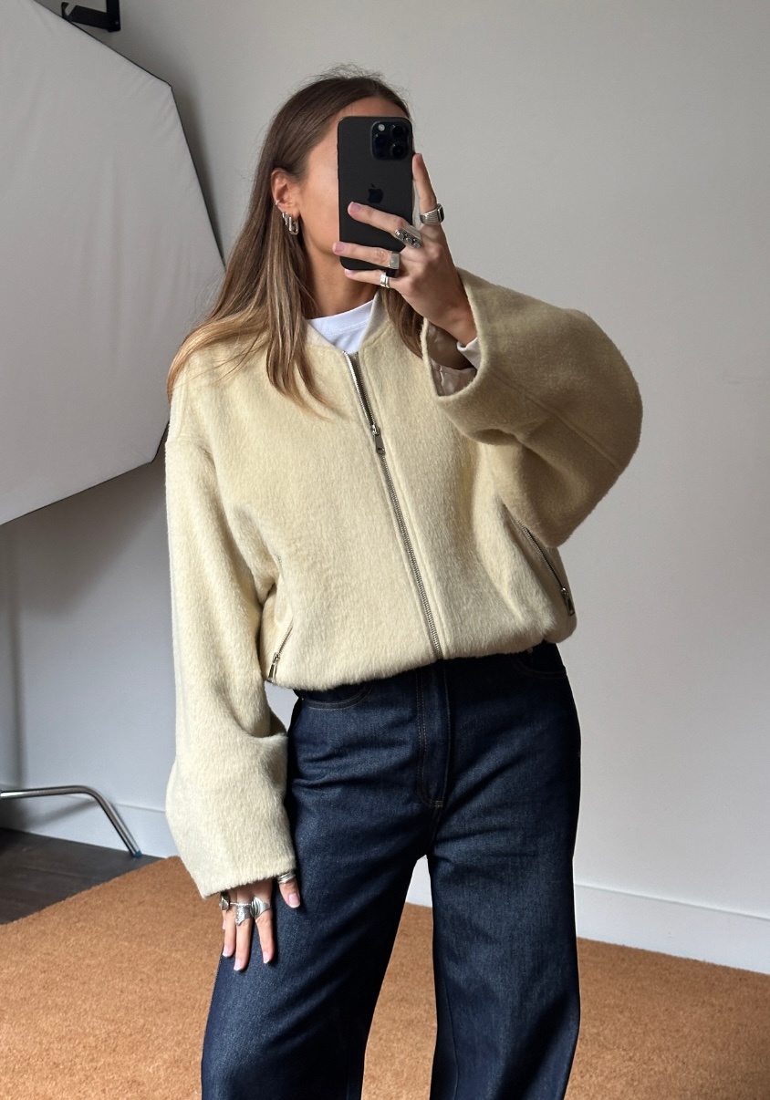 Herskind Monica Wool Bomber Jacket