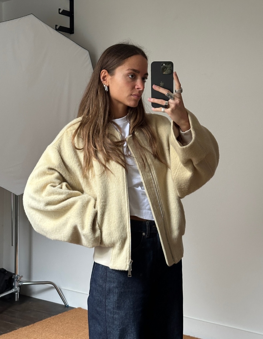 Herskind Monica Wool Bomber Jacket