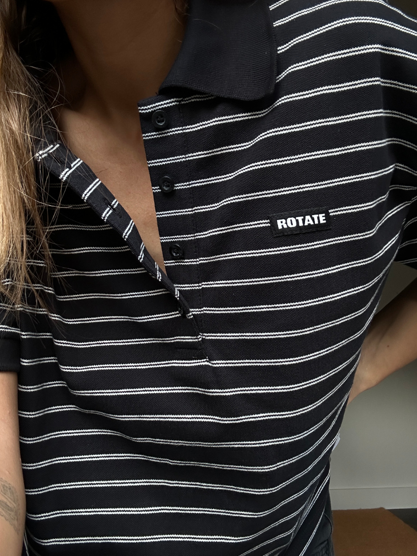 Rotate Pique Shortsleeve Polo
