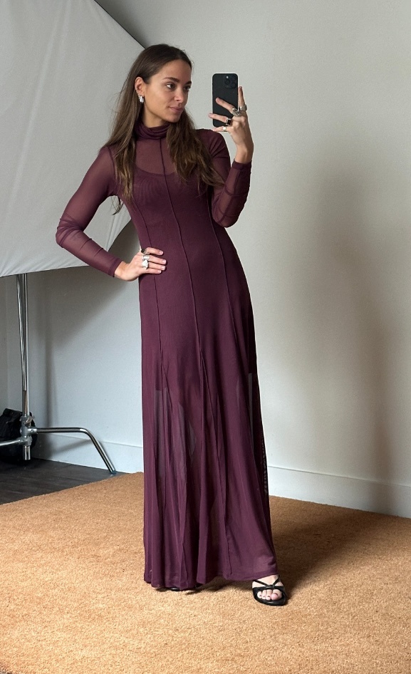 Remain Maxi Mesh Dress