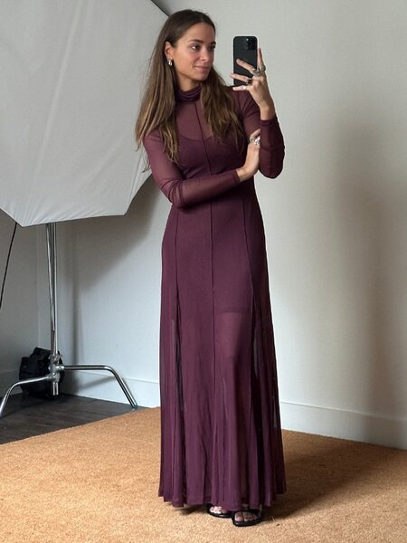 Remain Maxi Mesh Dress