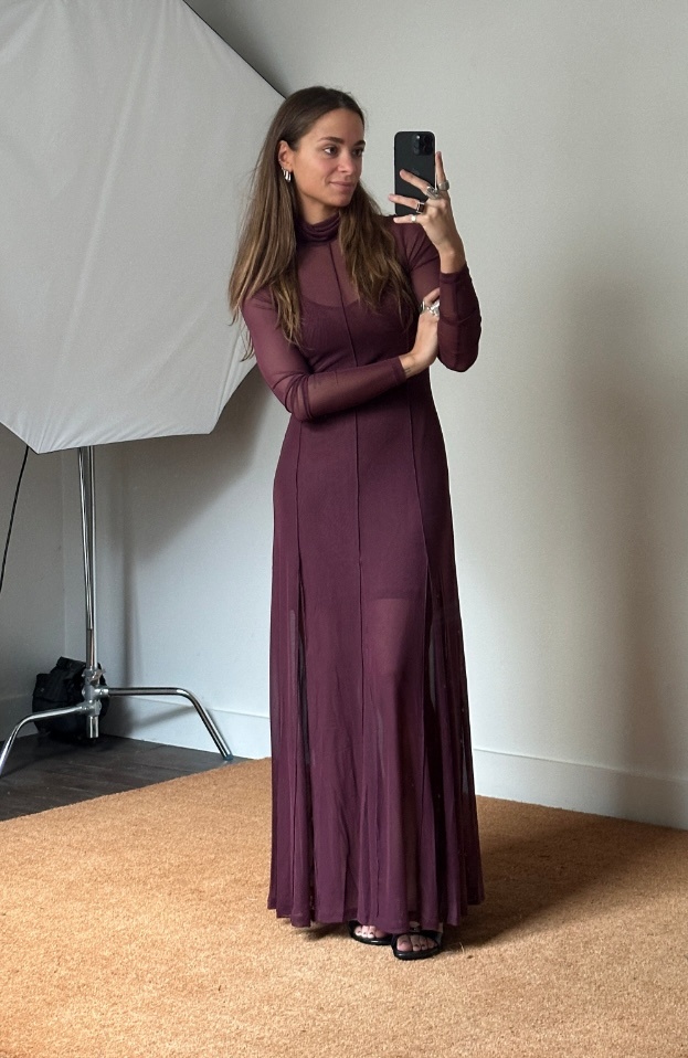 Remain Maxi Mesh Dress