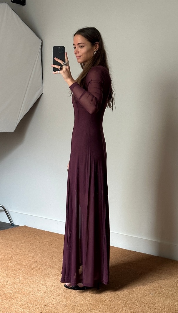 Remain Maxi Mesh Dress