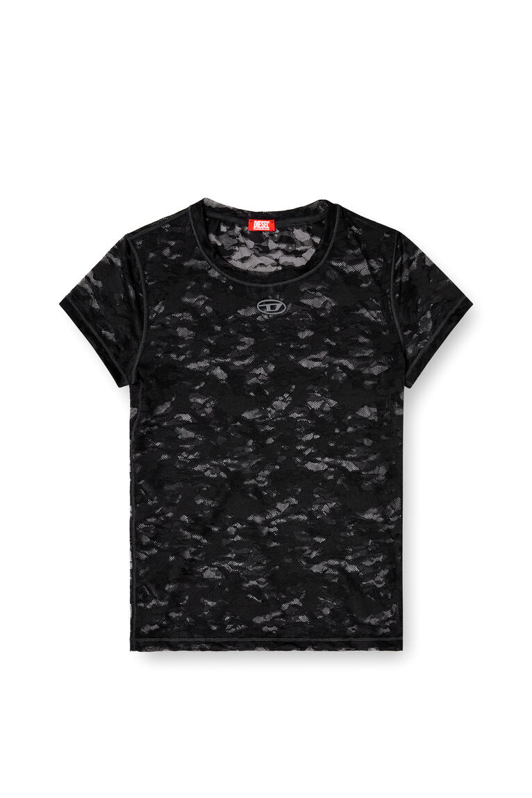 Diesel Kasia Camou Mesh T-Shirt