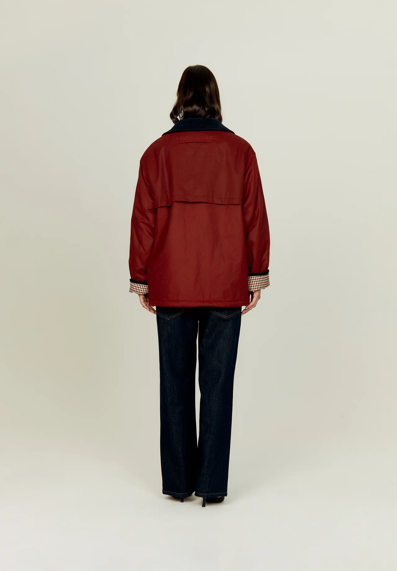 House of Sunny Waxed Rain Jacket