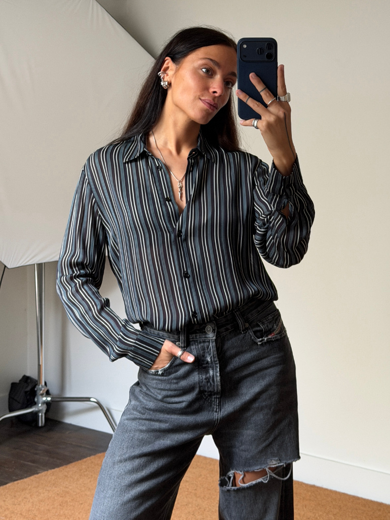 Samsoe Samsoe Women Sahenny Striped Shirt