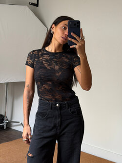 Diesel Kasia Camou Mesh T-Shirt