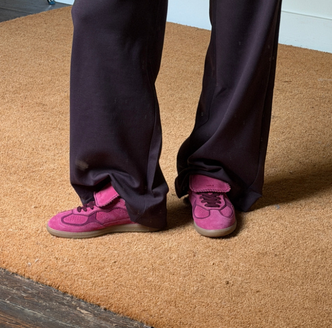 Alohas Club Suede Leather Sneakers