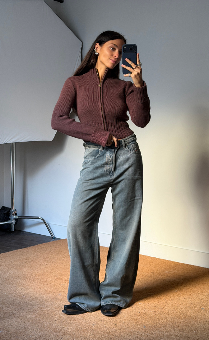 House of Sunny Chunky Rib Cardigan