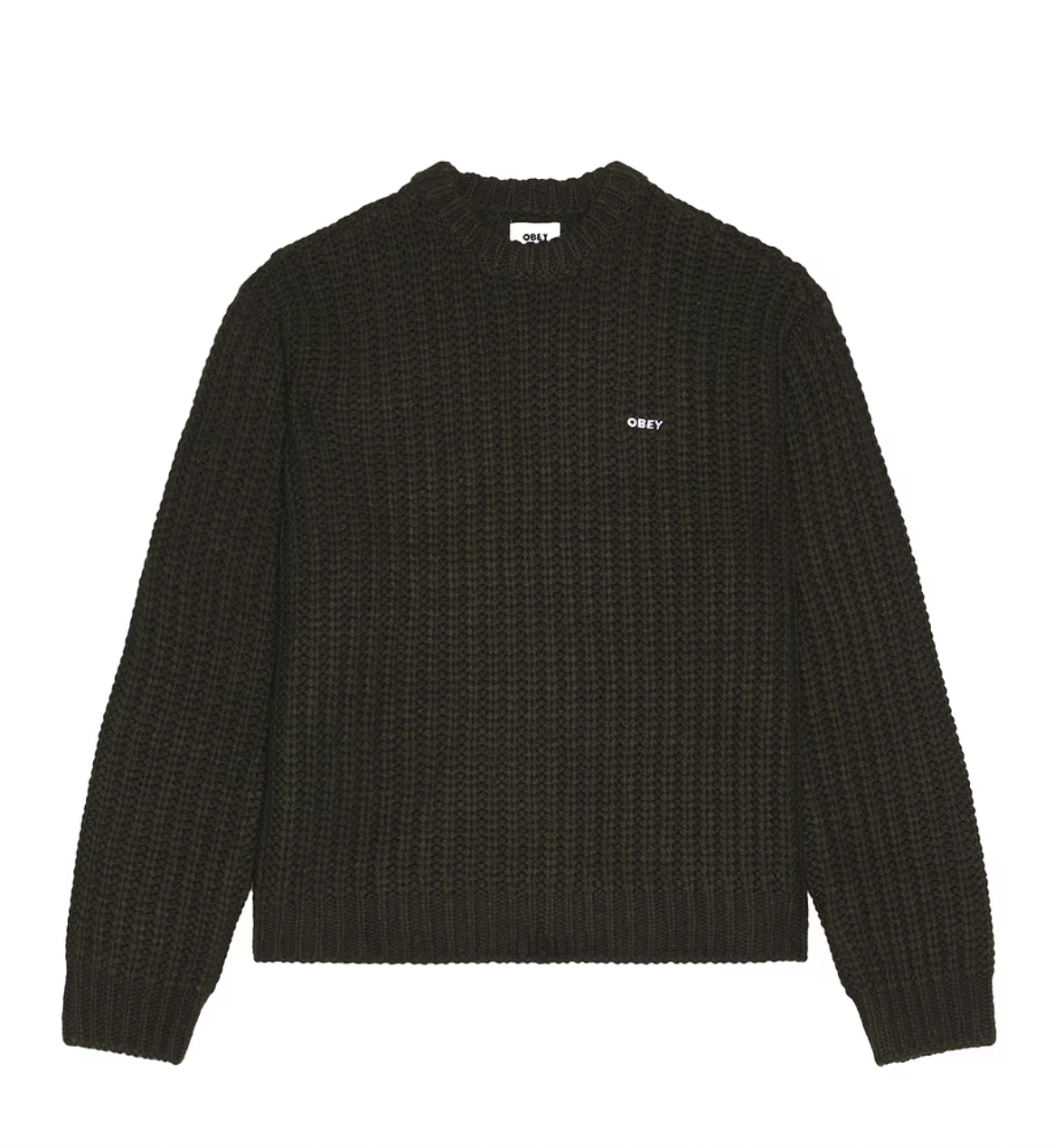 Obey Men Bold Chunky Sweater