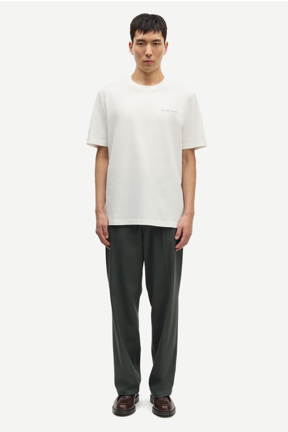 Samsoe Samsoe Men Safeast Oatmeal T-Shirt