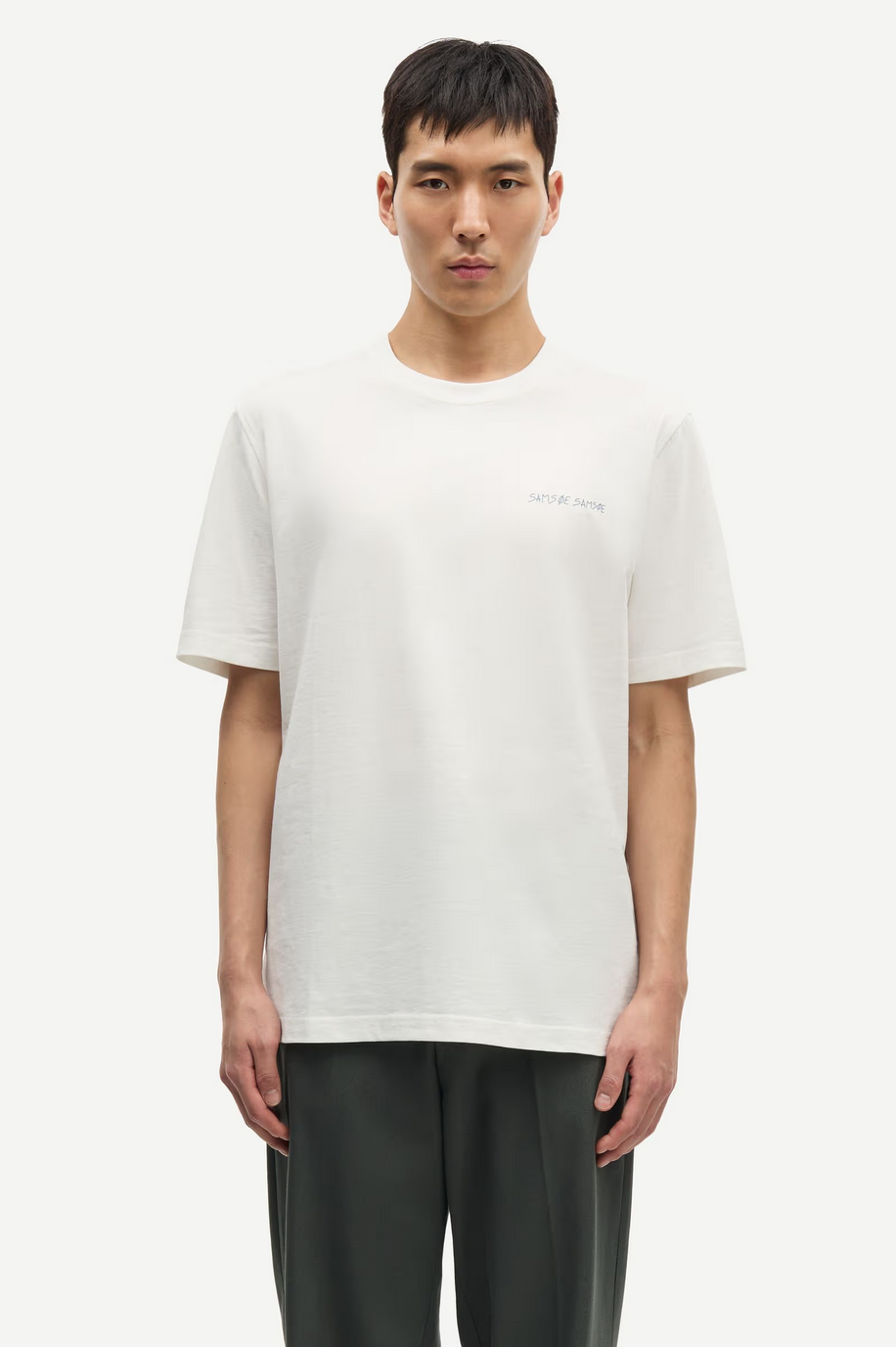 Samsoe Samsoe Men Safeast Oatmeal T-Shirt