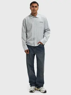 Daily Paper Stripe Script Shirt